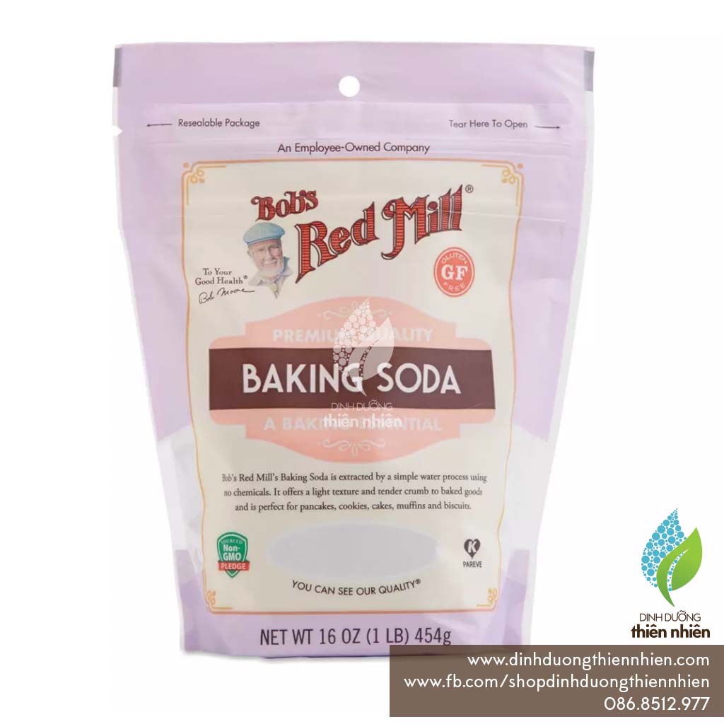 [DATE 2025] Baking Soda Bob's Red Mill Muối Nở