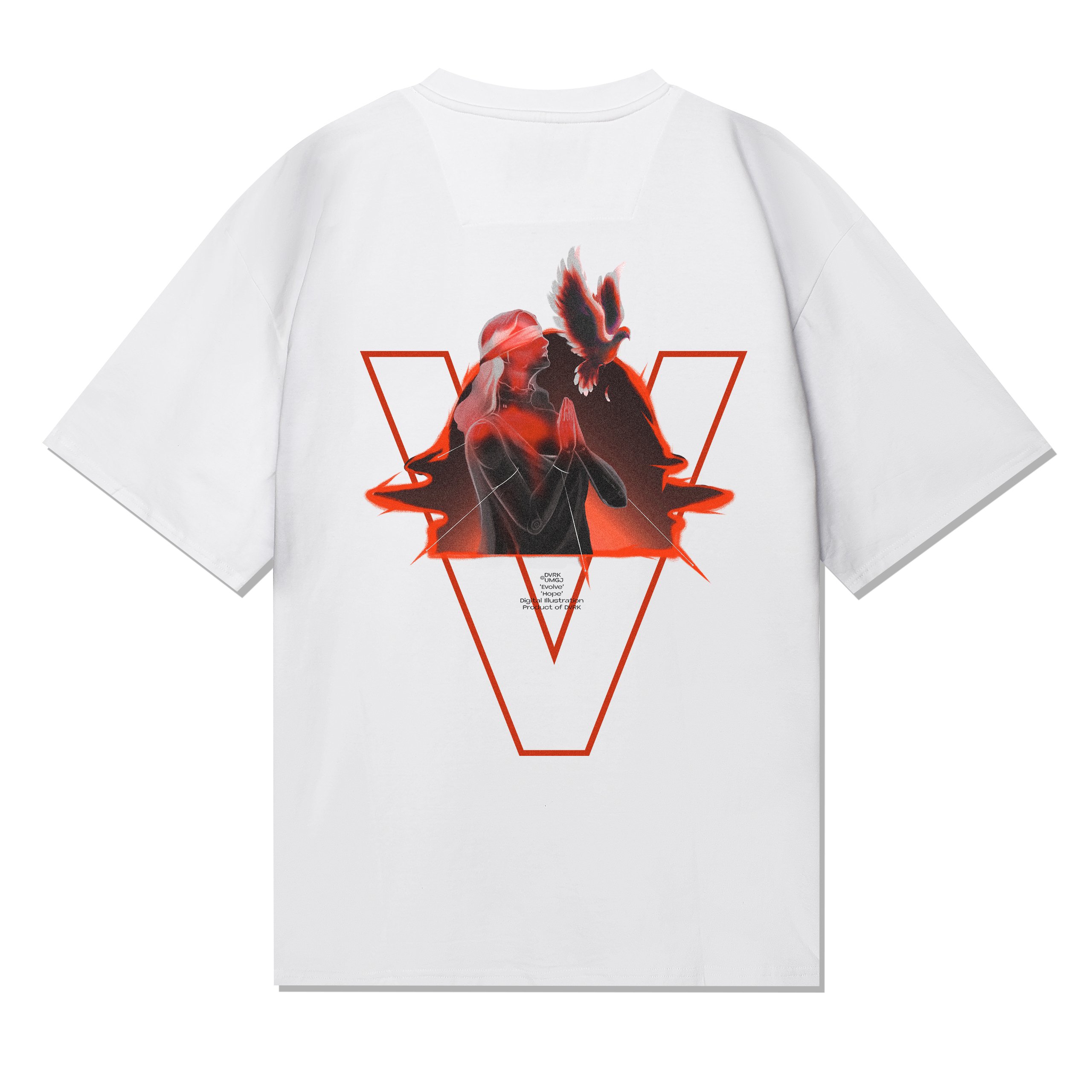 DVRK - ÁO THUN TAY NGẮN HOPE - DVRK - 21SS