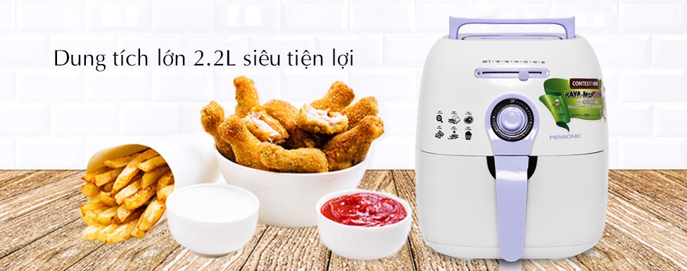 [HCM]Nồi chiên không dầu Pensonic