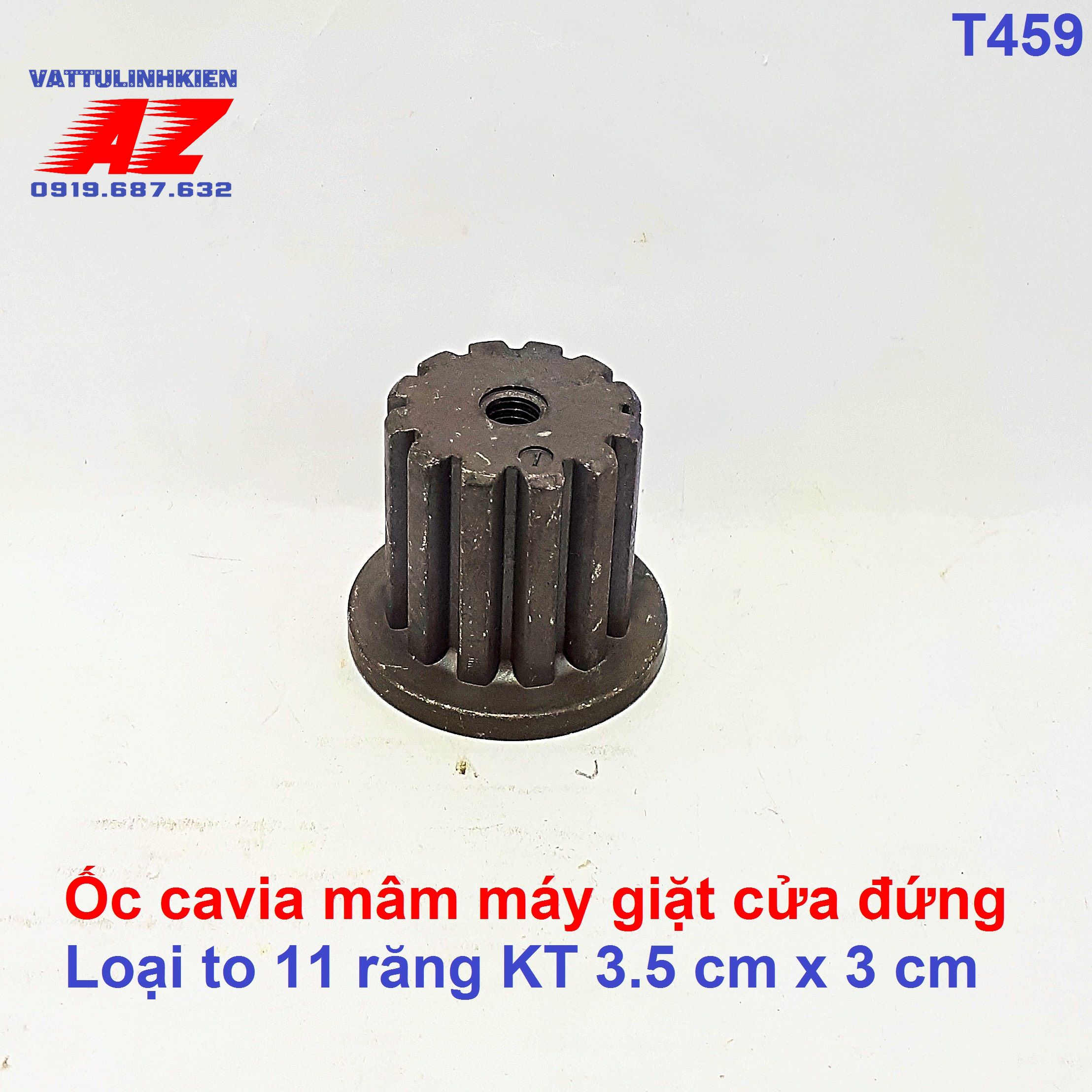 Ốc mâm - Cavia máy giặt của đứng 11 răng