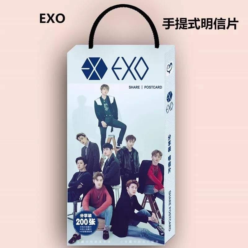 postcard EXO