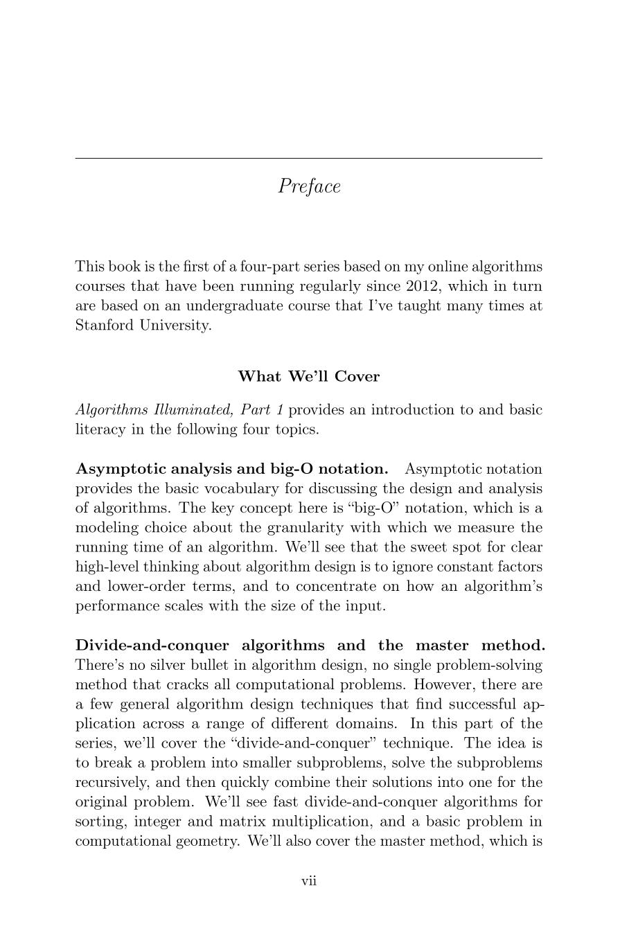 Algorithms Illuminated (Part 1,2,3,4)
