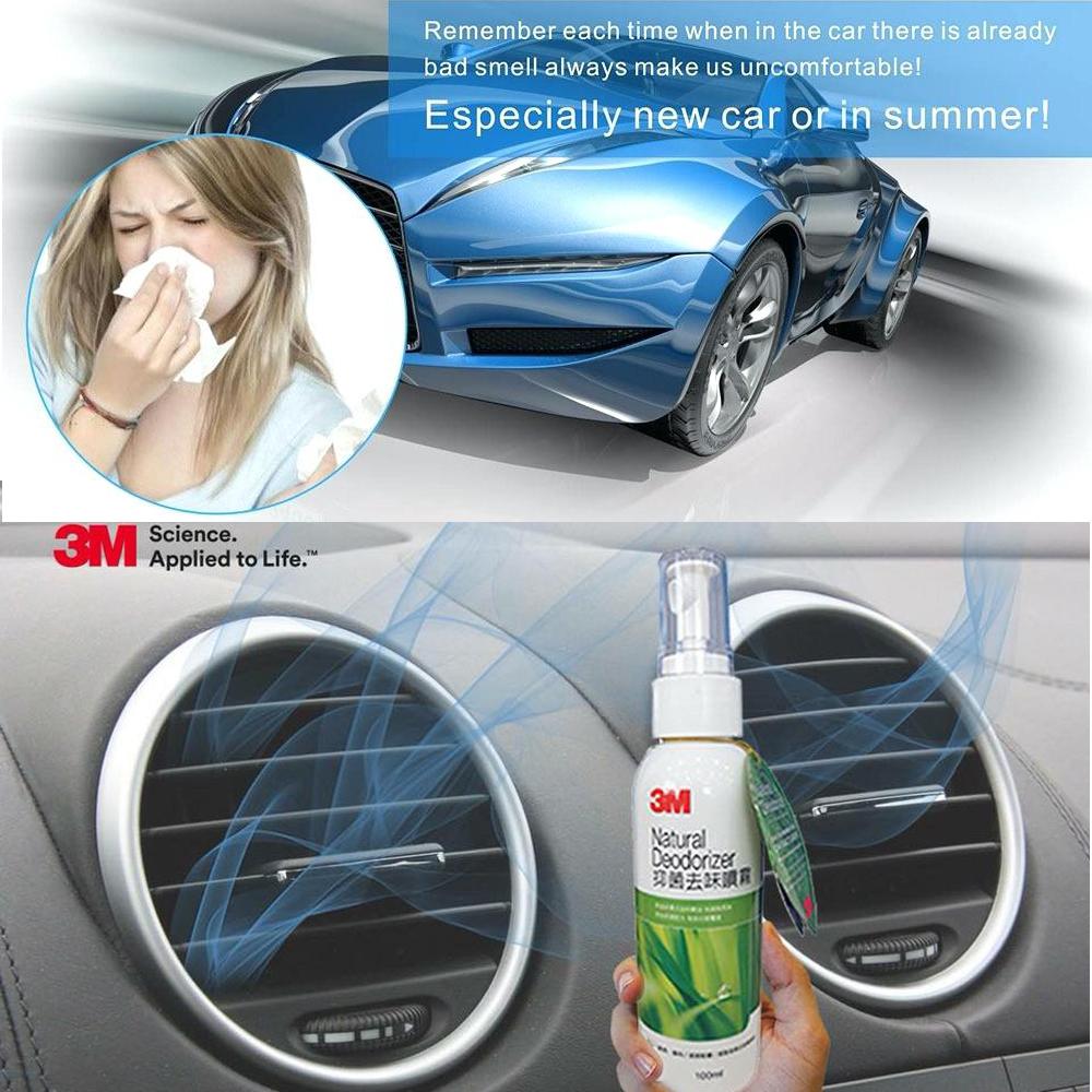 Chai Xịt Khử Mùi Kháng Khuẩn 3M Natural Deodorizer 100ml