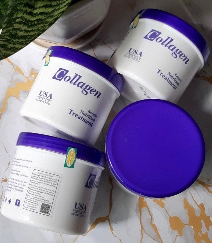 HẤP DẦU PHỤC HỒI COLLAGEN Tiwan 500ml