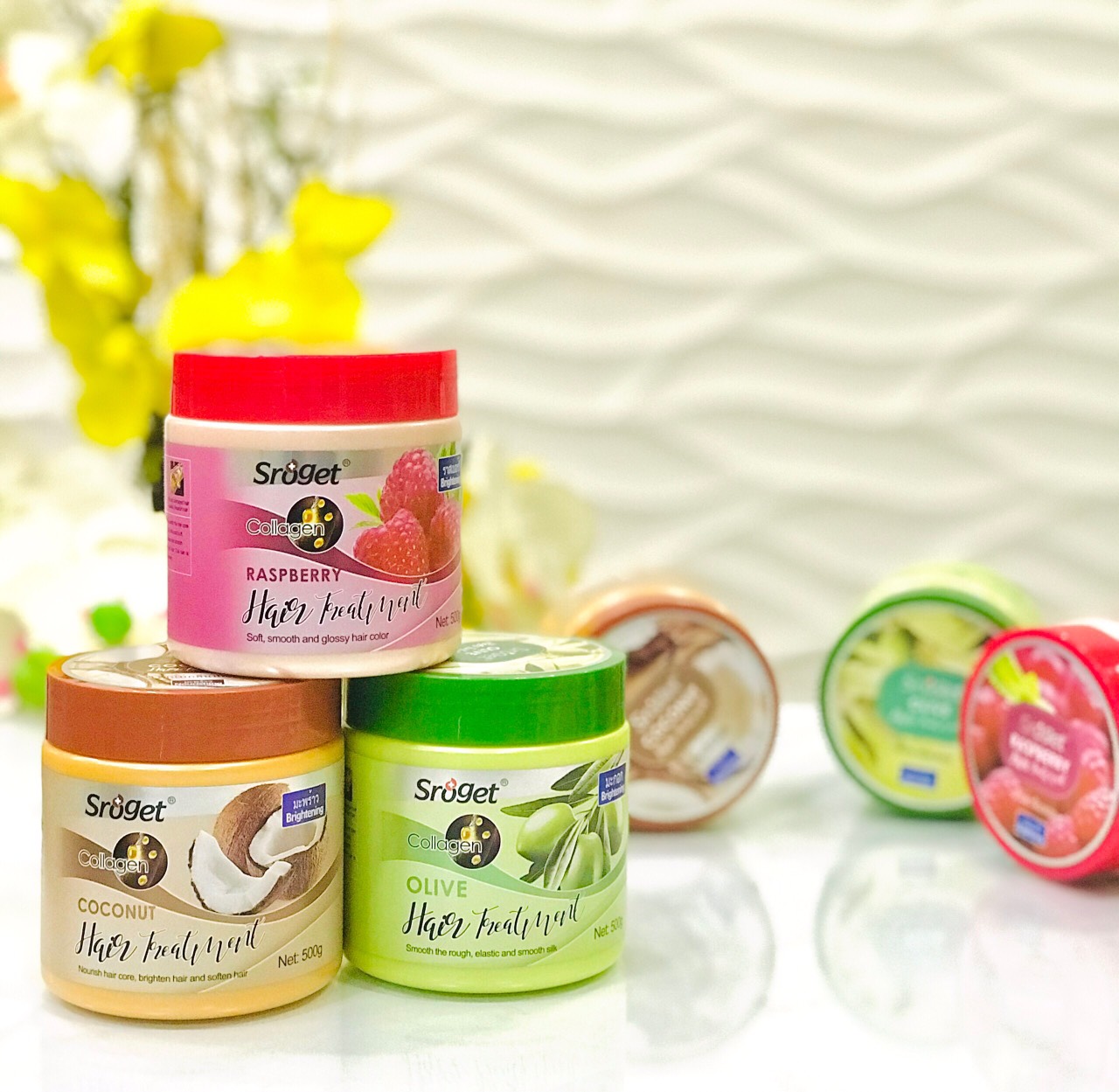 HẤP DẦU Ủ DƯỠNG TÓC THÁI SROGET