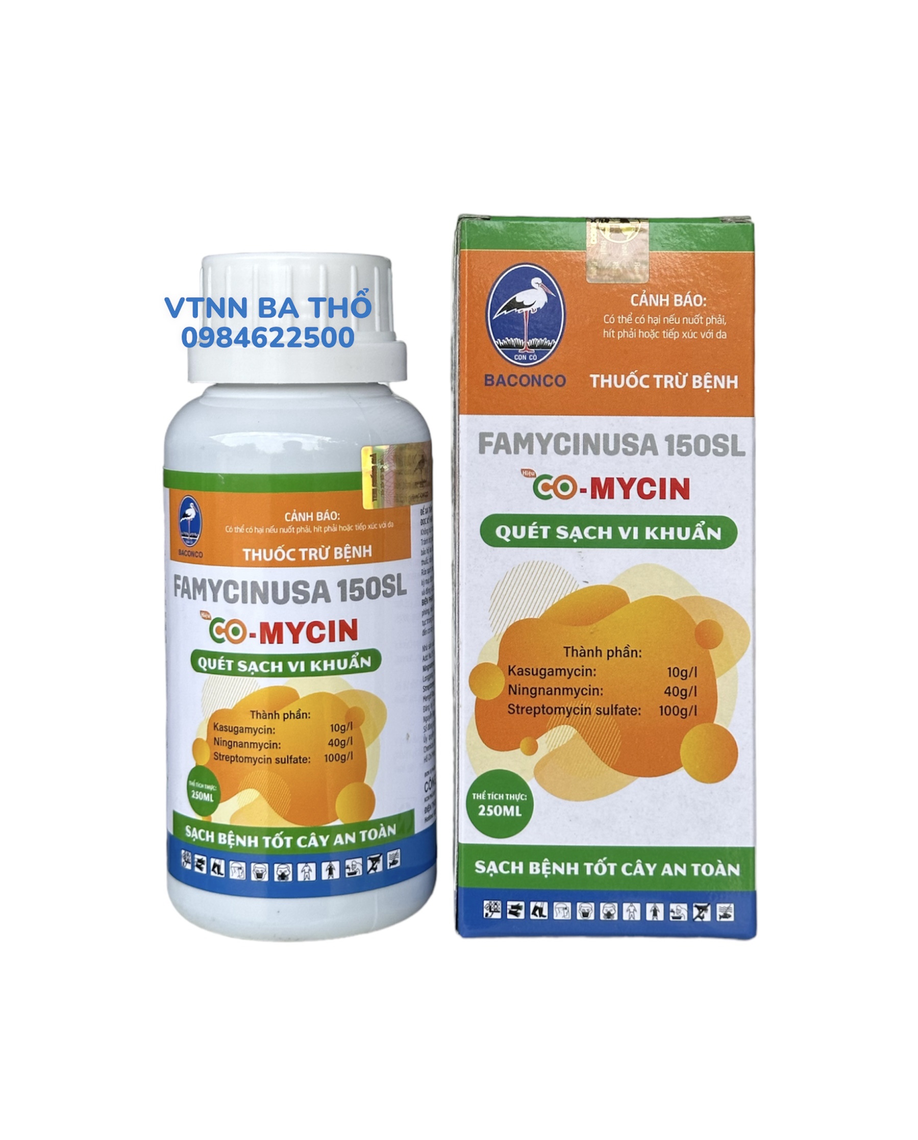 Famycinusa 150sl 250ml thuốc trừ bệnh, khuẩn