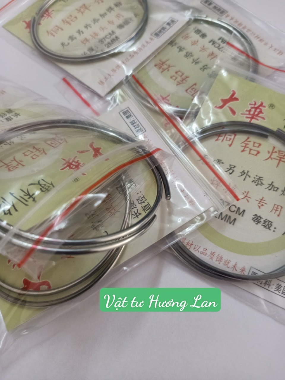 Que hàn nhôm lõi thuốc nhẹ lửa 37cm x 2mm 4.8 MẪU MỚI