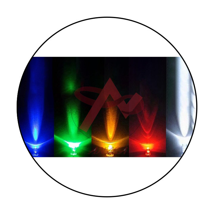 Gói 10 Led Siêu Sáng Phi 3mm, Phi 5mm, Phi 10mm