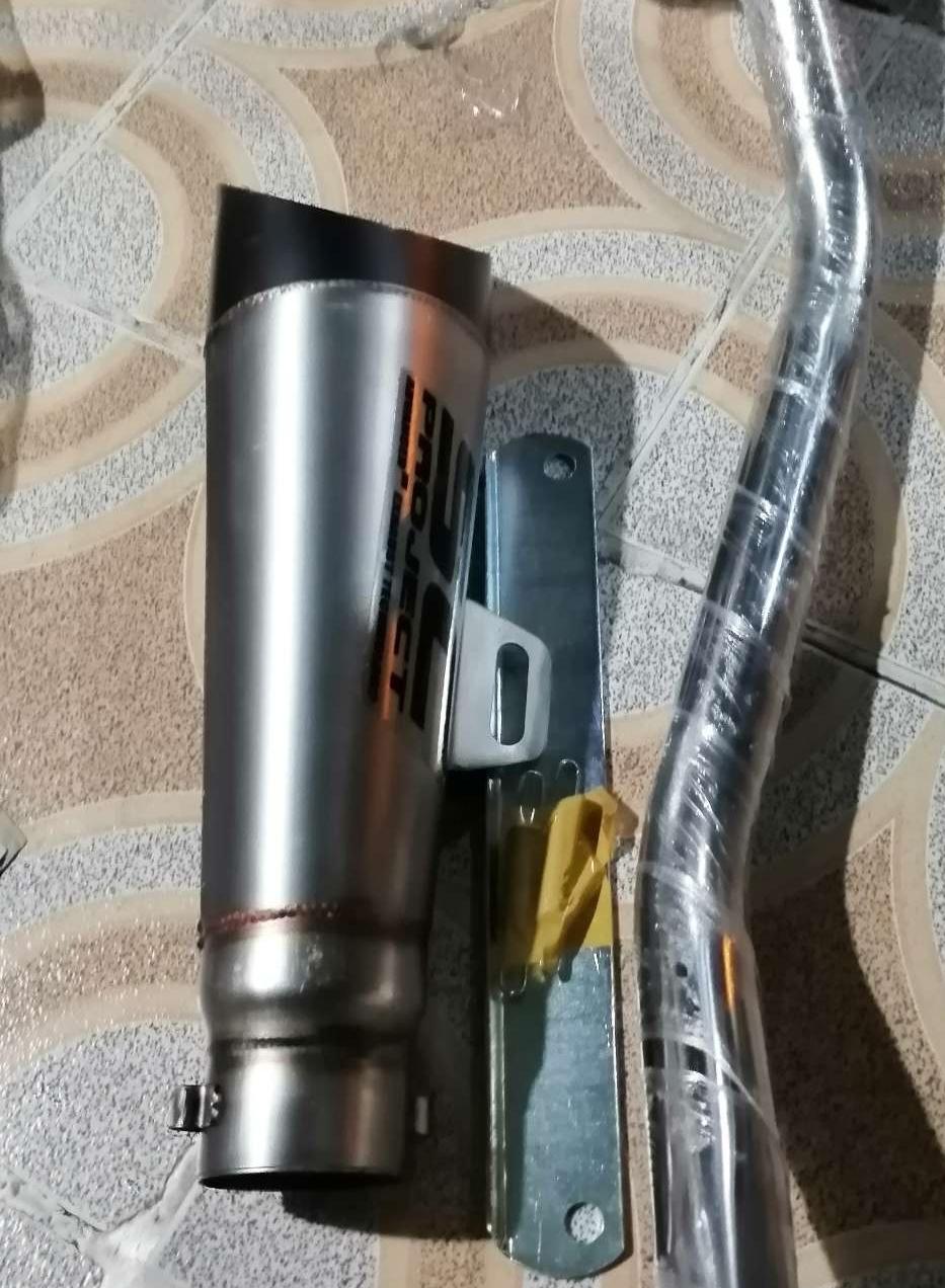 pô xe máy sc xéo cổ bầu hơi 150