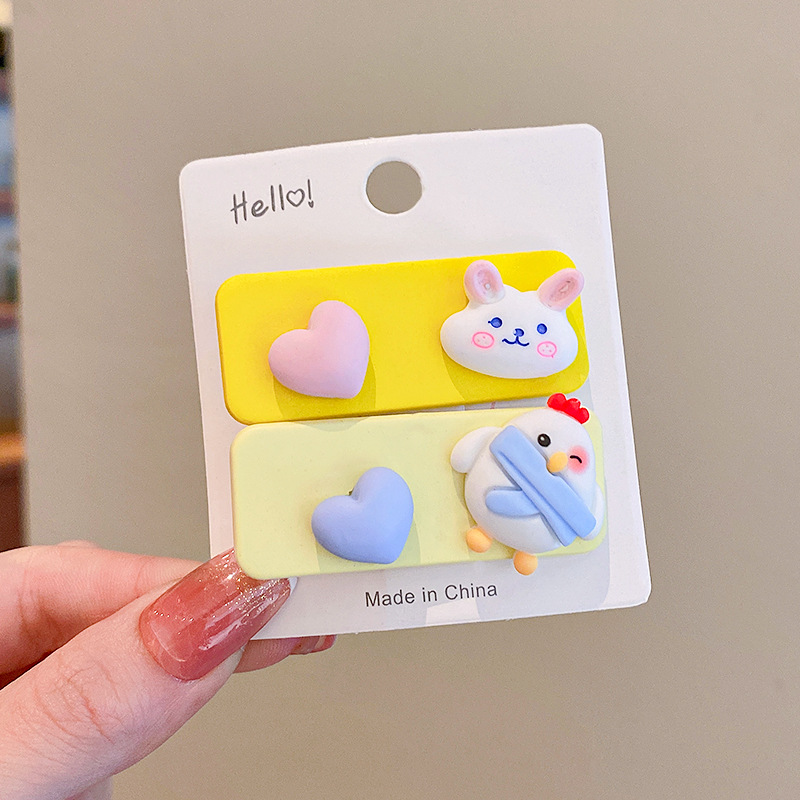 Set 2 kẹp tóc đáng yêu cho bé