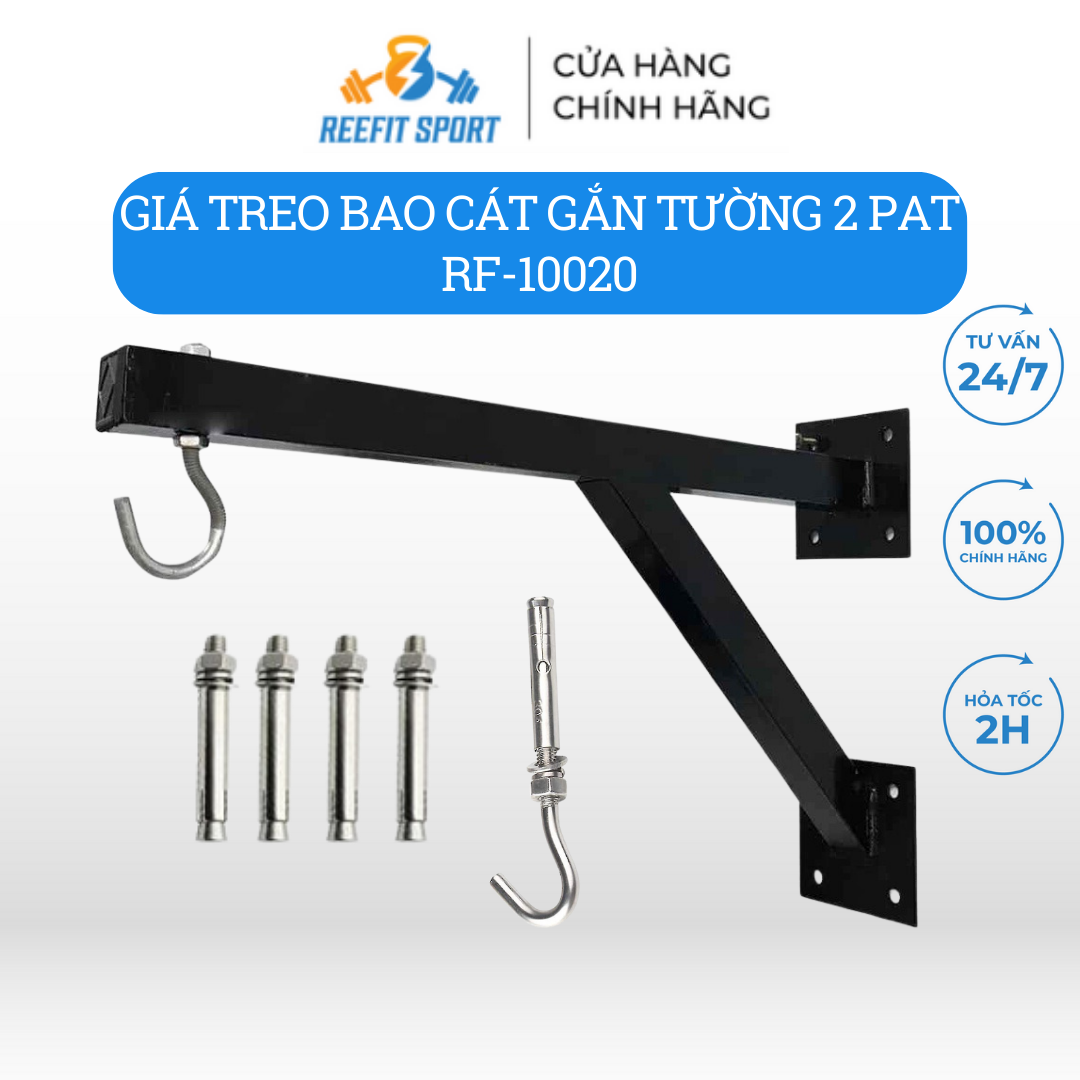 Giá treo bao cát gắn tường 2 pat treo Reefit RF-10020