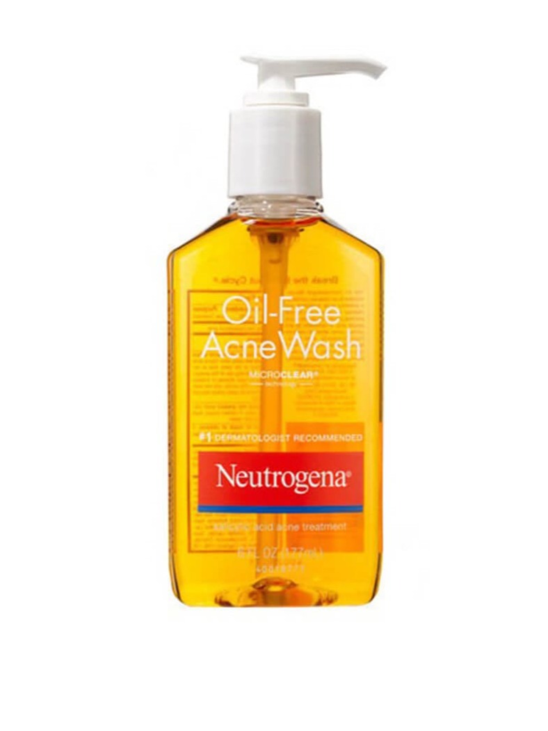 [HCM]Sữa Rửa Mặt Neutrogena Oil Free Acne Wash 177Ml