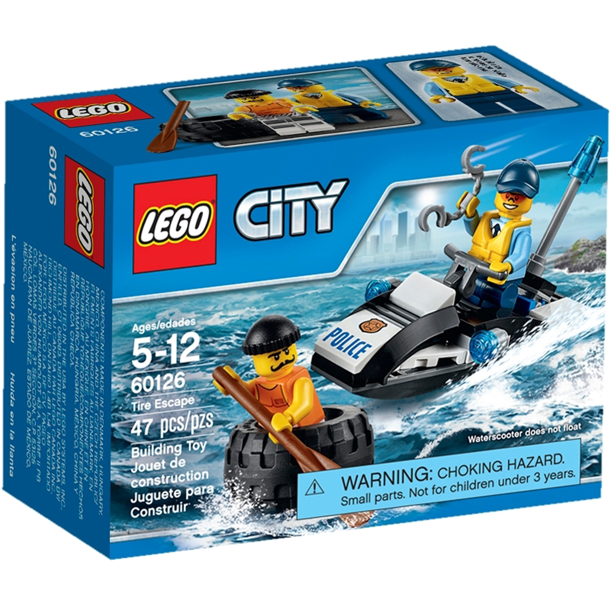 LEGO City 60126 Tire Escape (Brand New Sealed, LEGO Authentic)