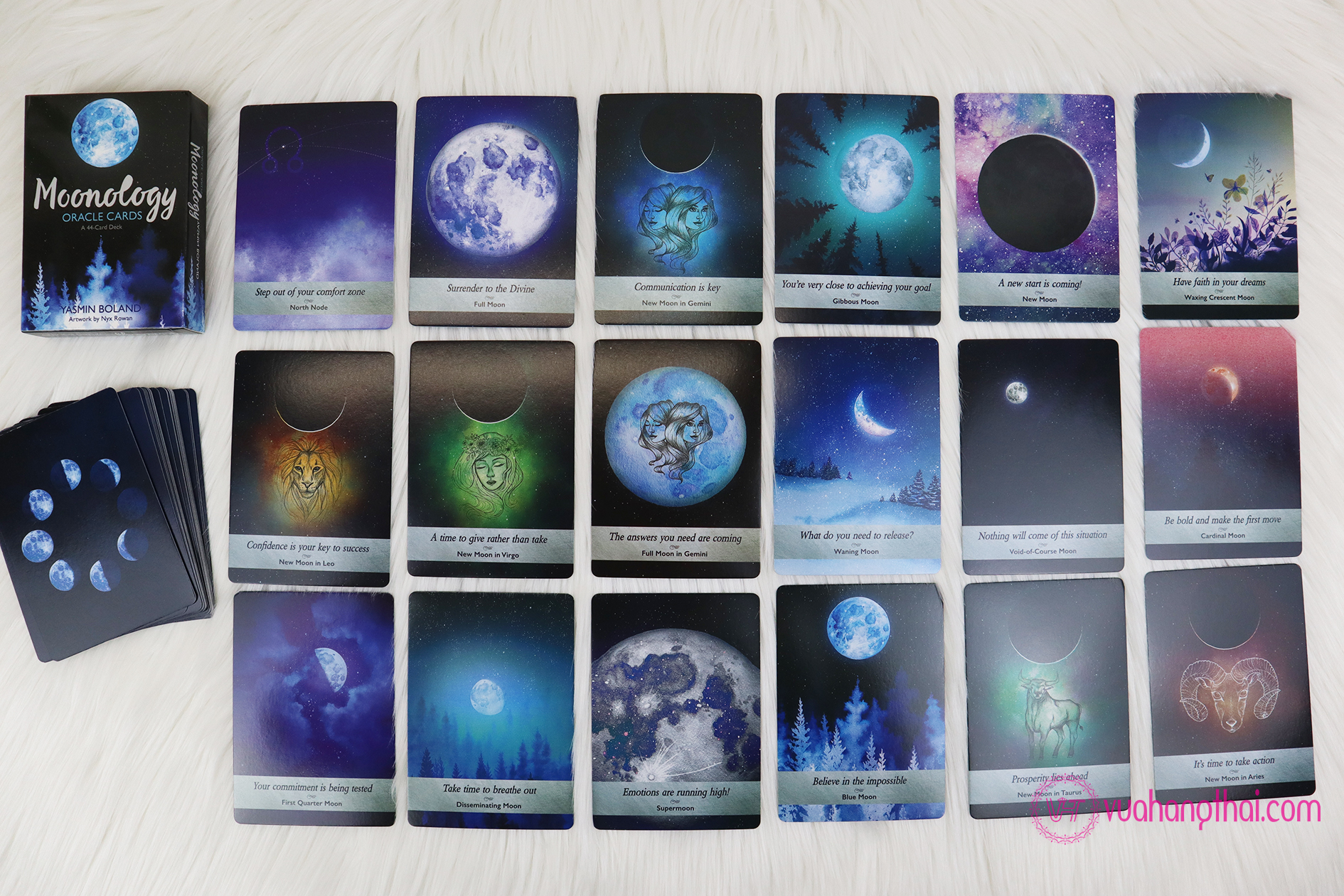 [HCM]Bộ bài bói Tarot Moonology Oracle cao cấp