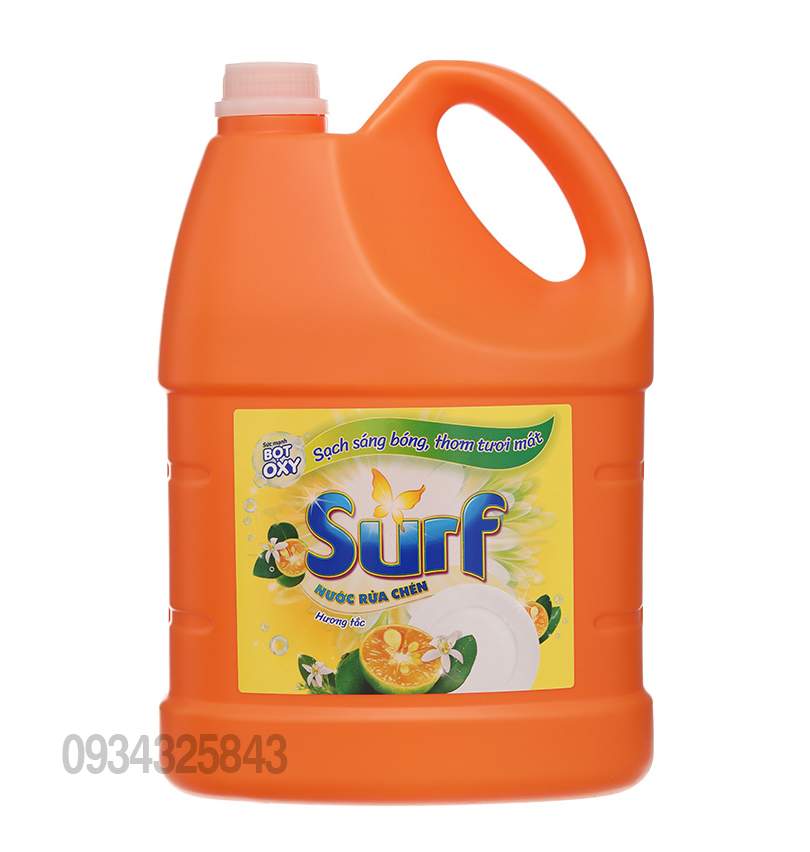 Nước rửa chén Surf hương thơm tươi mát 3.6kg