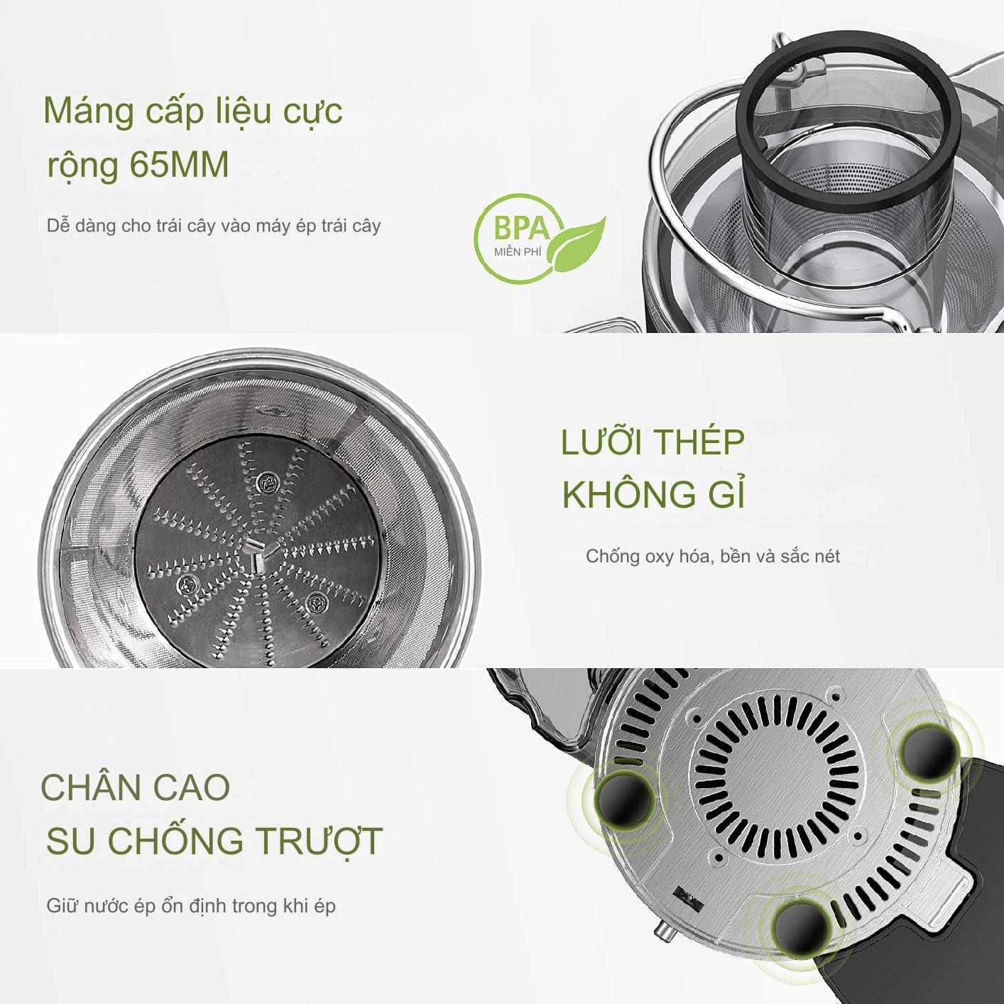 Máy ép trái cây hàng chính hãng Đức