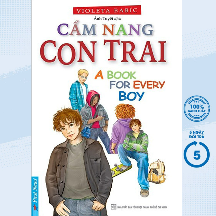 Sách - cẩm nang con trai - newshop