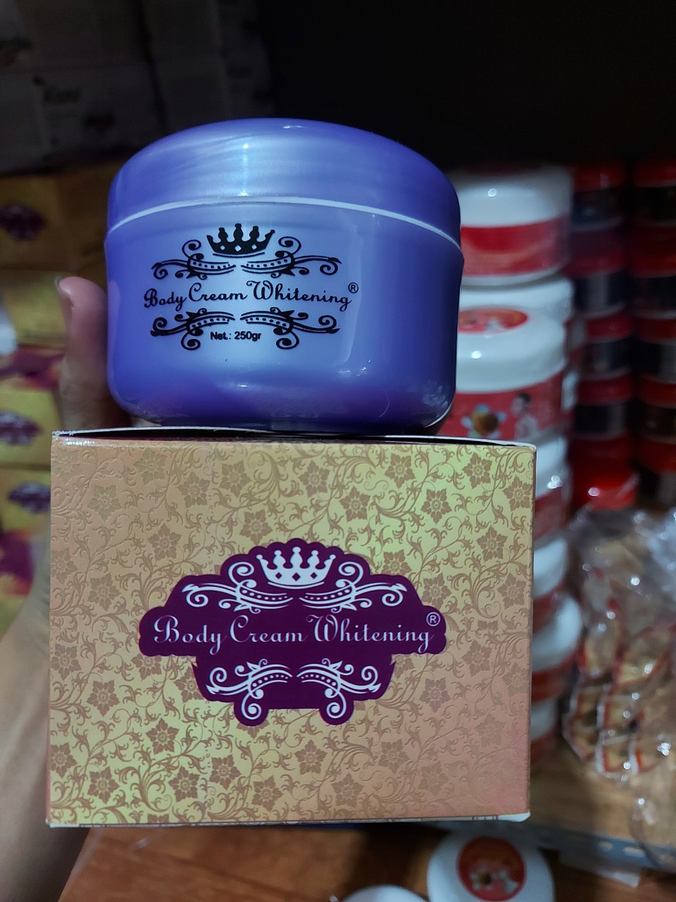 kem body cốt tím thái hũ 250g