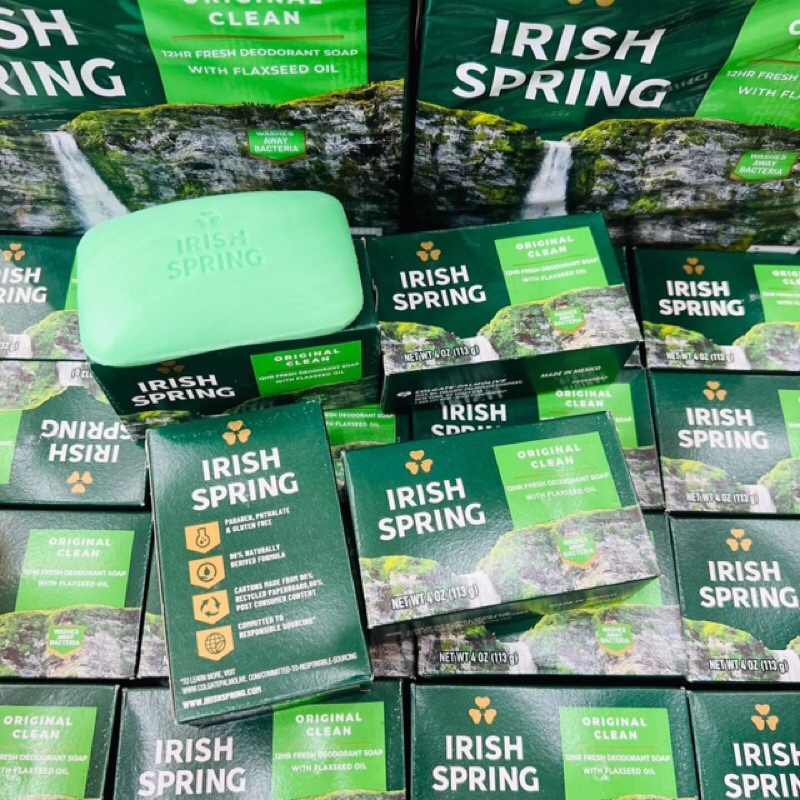 [HCM]combo 3 cục xà bông Irish Spring 117g/ CỤC
