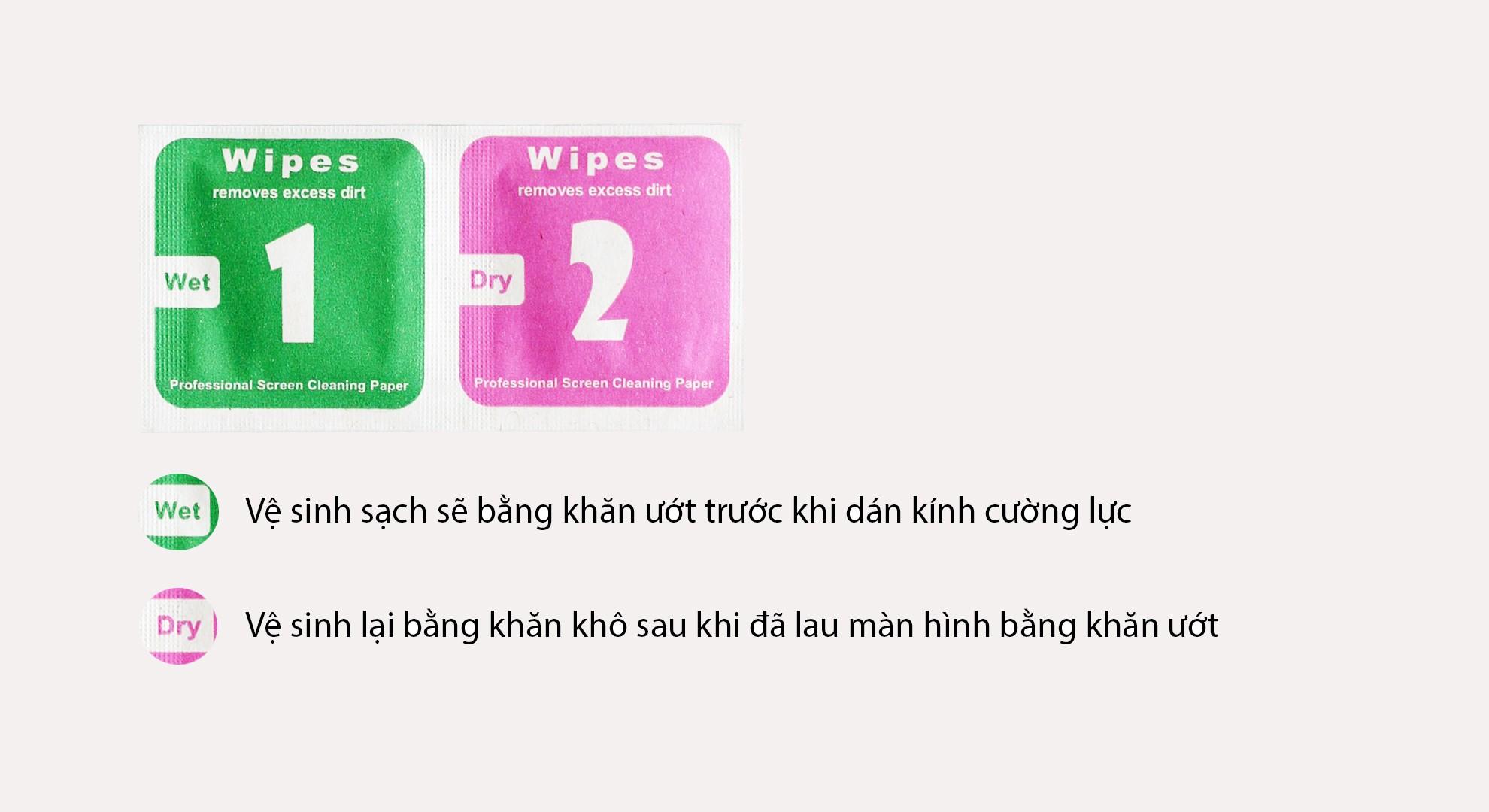 Miếng dán kính cường lực 2.5D dành cho Iphone Xs Max (Trong suốt)