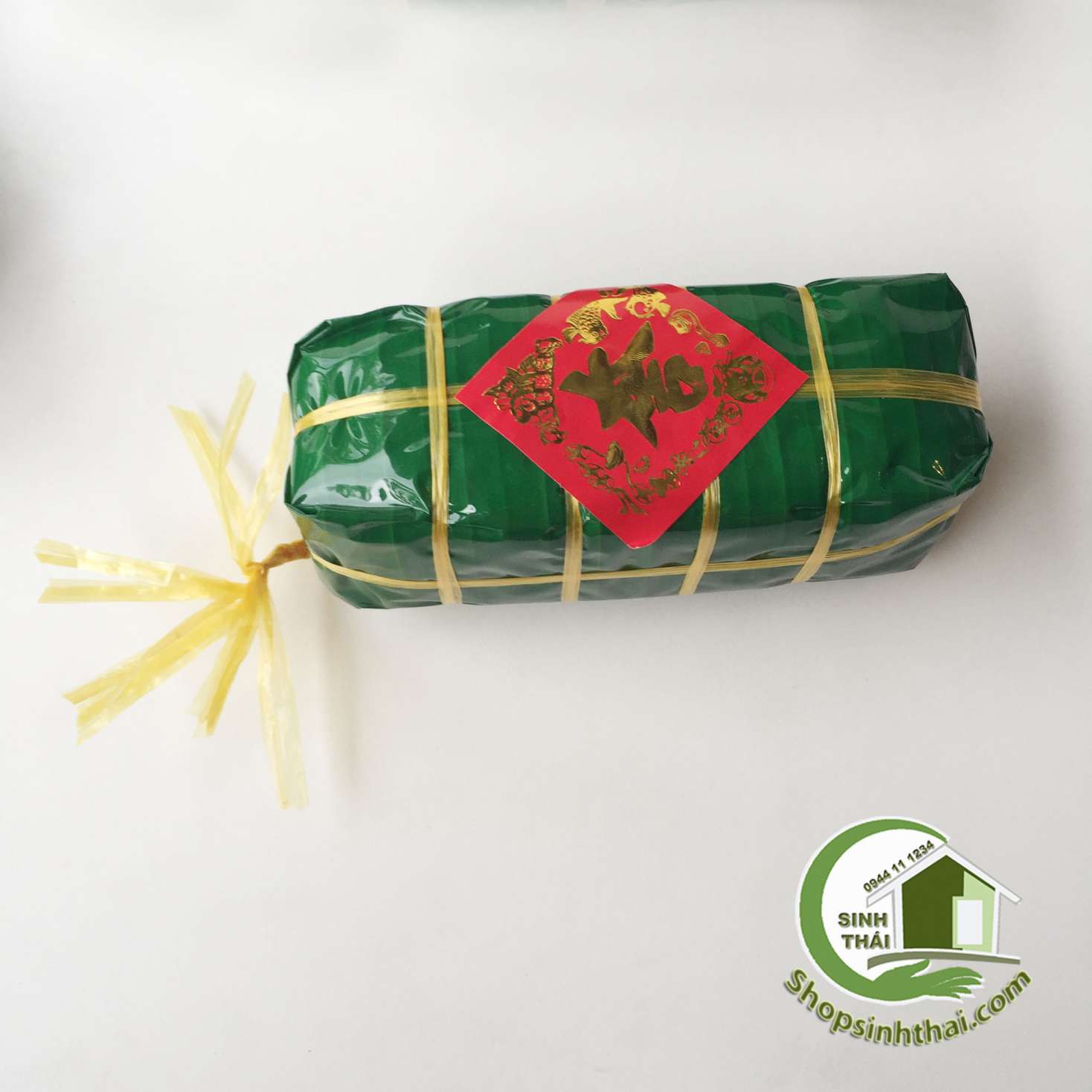 [HCM]Bánh tét giả 20cm x 10cm x 10cm