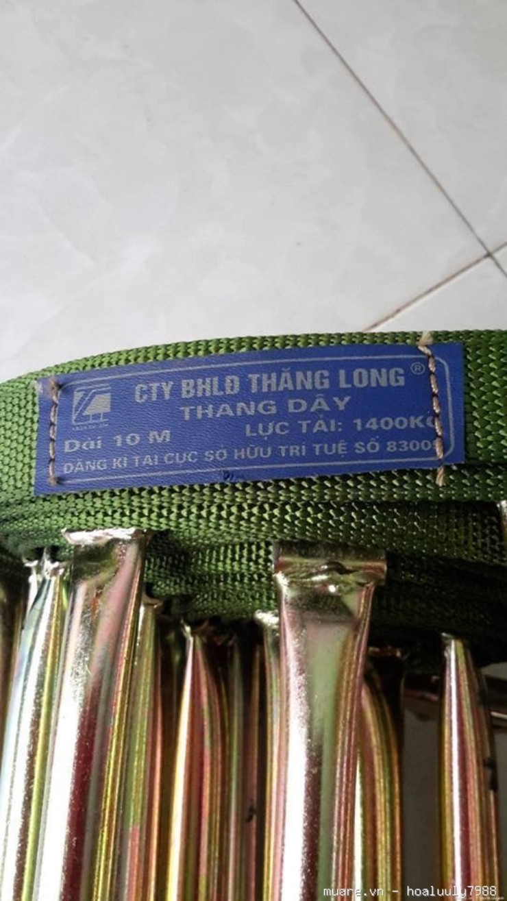 thang dây thoát hiểm  20m