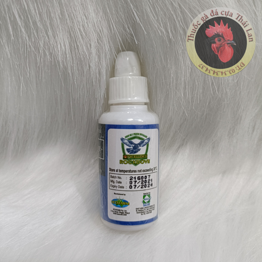 thuốc gà đá - Reload Plus - 1 lọ / 10ml (giúp gà không mệt mỏi khi vận chuyển đi xa) không rớt bo đá