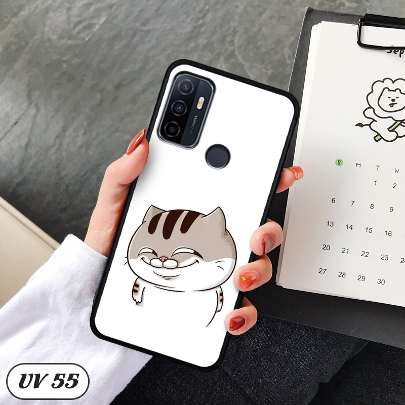 Ốp điện thoại OPPO A53 - lưng nhám viền dẻo