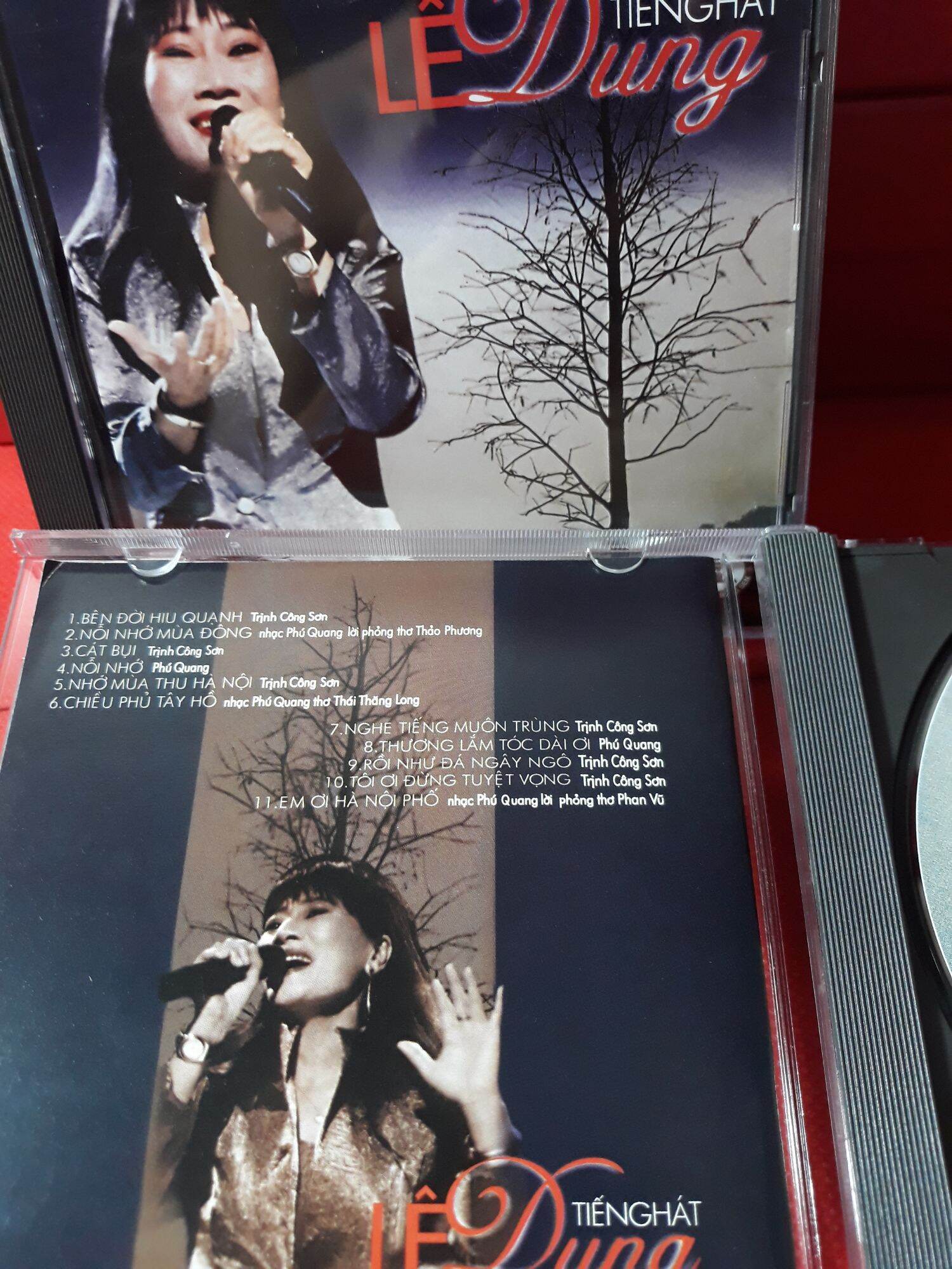 CD TIẾNG HÁT LÊ DUNG. MỚI, CHÍNH HÃNG