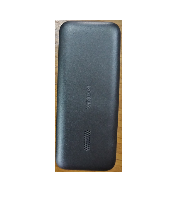 Vỏ nokia 105 2015 2 sim đuôi sạc dẹp ( không sườn - có phím )
