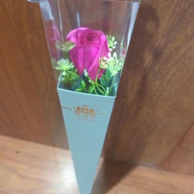 Hộp hoa sáp thơm vĩnh cửu 1 bông