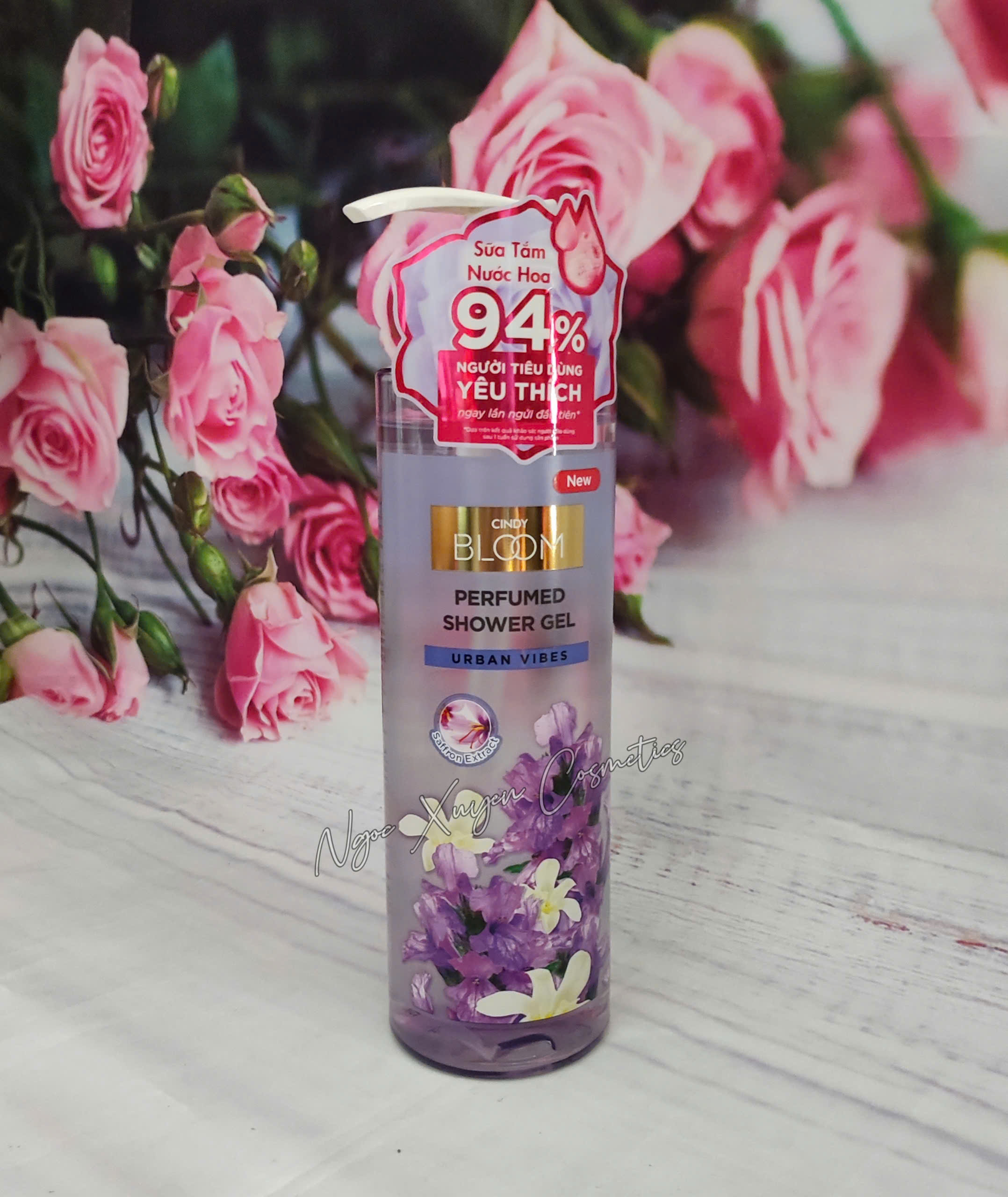 SỮA TẮM NƯỚC HOA CINDY BLOOM 640G