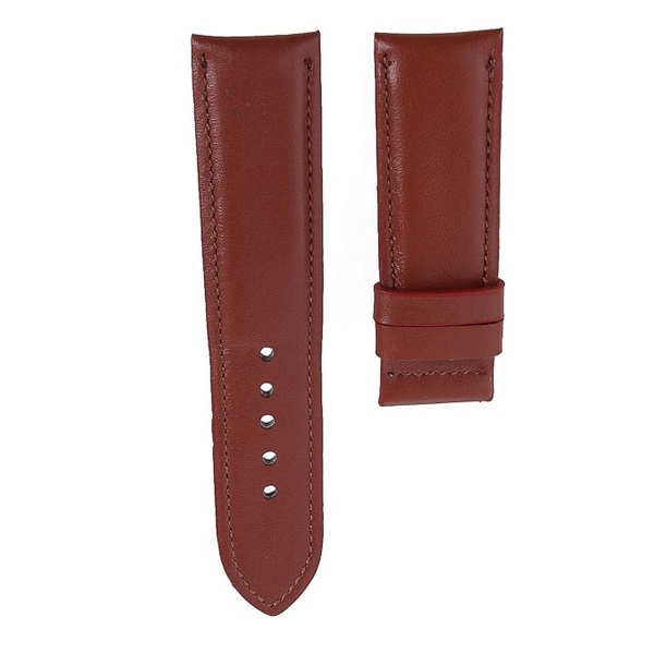 Dây đồng hồ da bò size 22, 24, 26 màu nâu đỏ HK8132