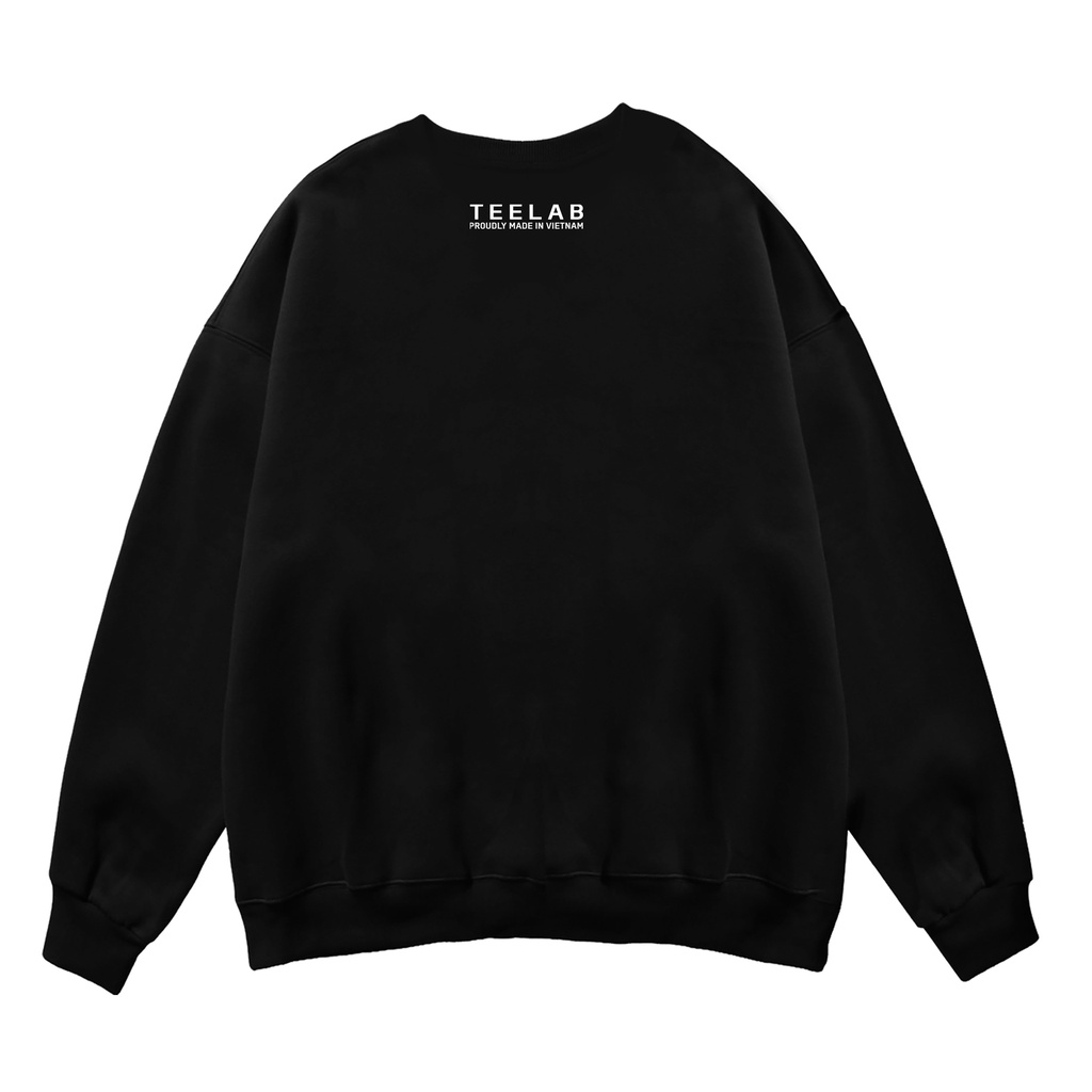 LUCKÁo Sweater Dài Tay Unisex Teelab Basic Logo LS002