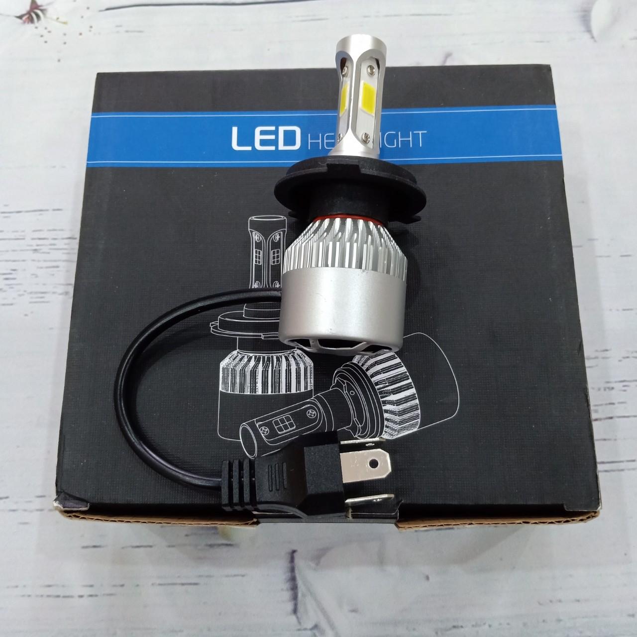 [GIÁ 1 BÓNG] Đèn C6 3 tim LED siêu sáng với đế tản nhiệt và quạt tản nhiệt giúp tuổi thọ đèn cao, dành cho ô tô - xe máy siêu chất G270