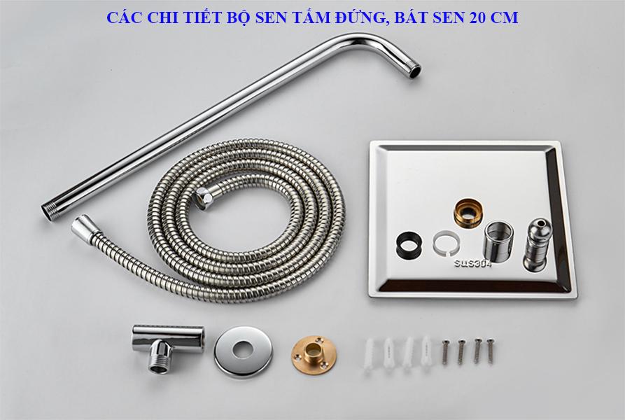 BỘ CẦN, BÁT SEN TO, DÂY SEN TẮM ĐỨNG