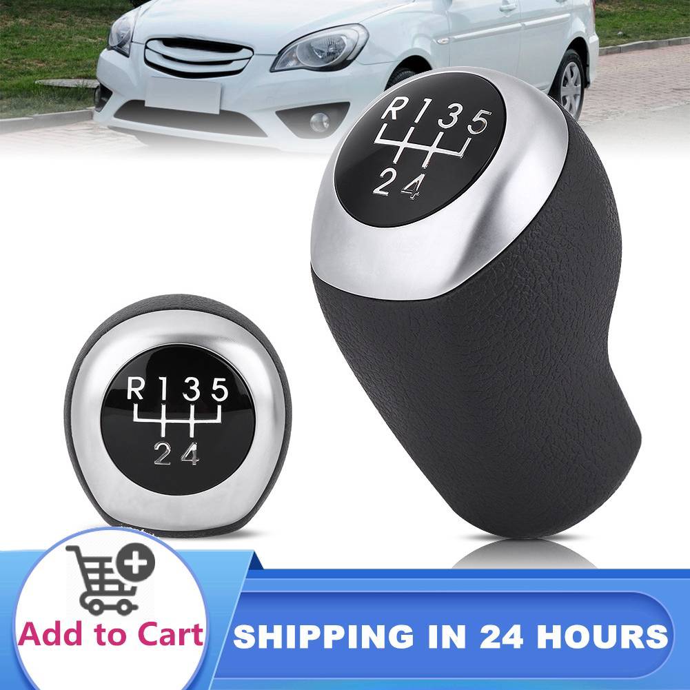 5 Speed Car Gear Shift Knob Gear Shift Knob Head Gear Stick Shift Knob Head for Hyundai Accent 2011-2014