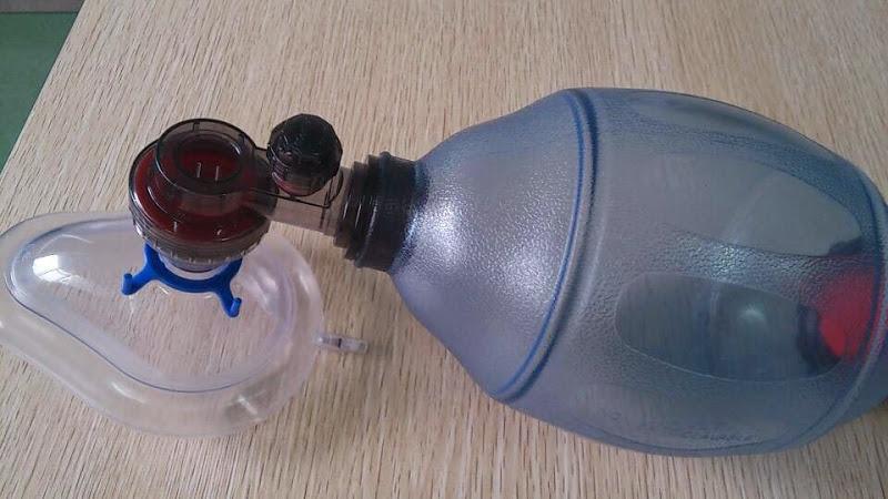 Ambu Mask bóng bóp trợ thở sơ cứu