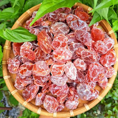 Xí muội hồng núi chua ngọt -trái to 500g date mới