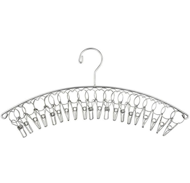 HCM - Móc Inox Treo Quần Áo Cho Bé