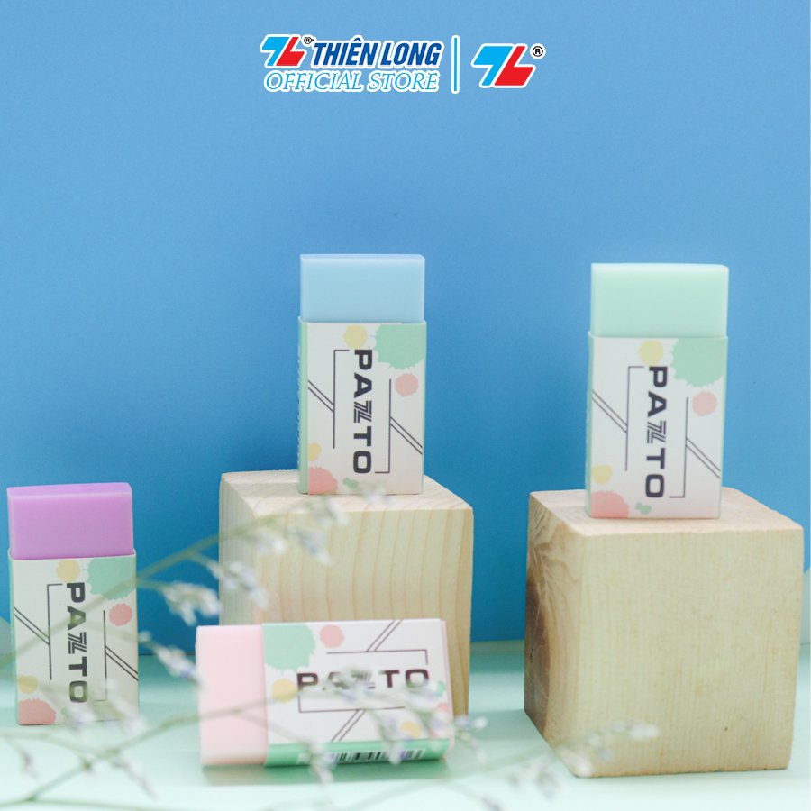 Combo 5 Cục Gôm tẩy không mùi Thiên Long Pastel Pazto Thiên Long E-010