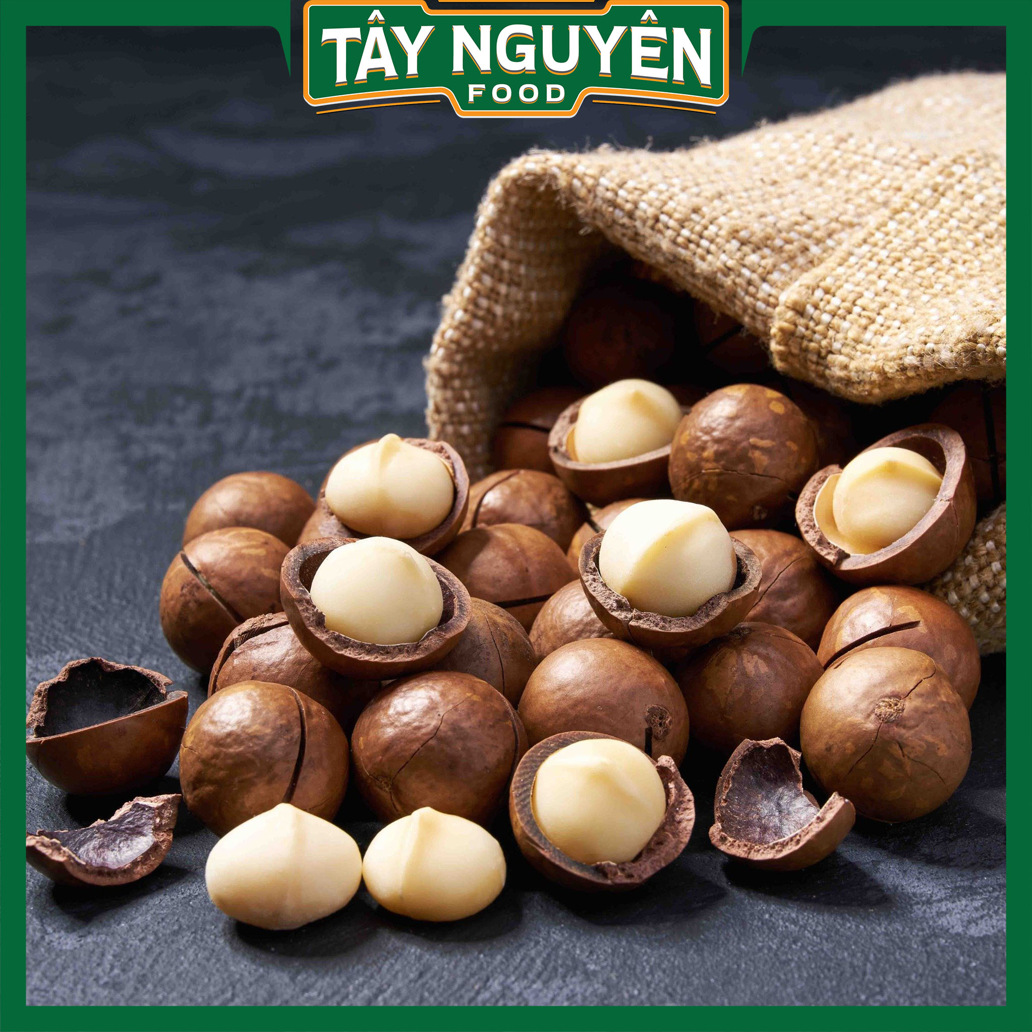Hạt Macca tự nhiên nguyên vỏ 500Gr