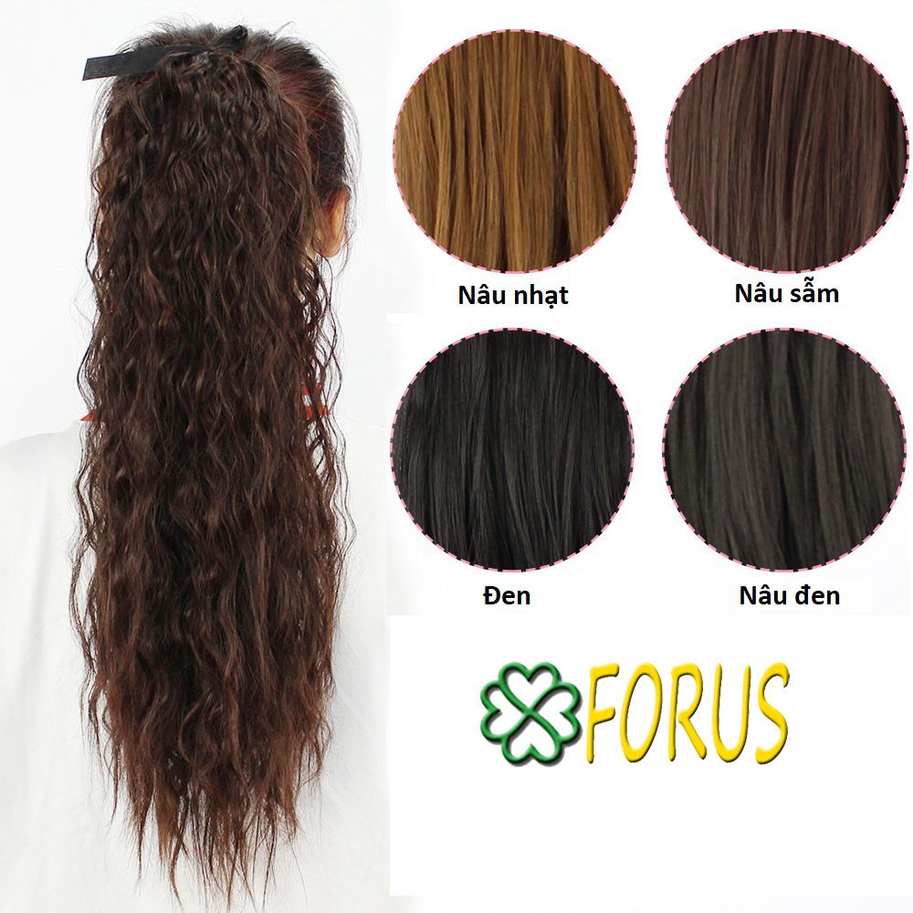 Tóc giả cột xù C168 😍FREESHIP😍 buộc tóc giả nữ, đuôi cột tóc giả nữ thời trang Sỉ 38k