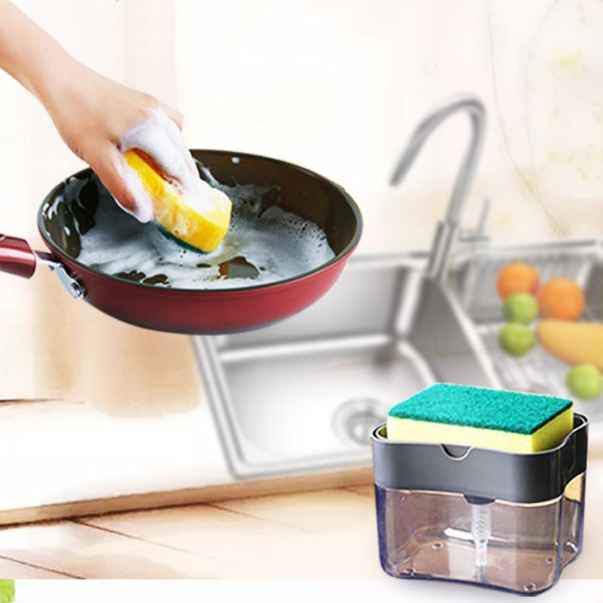 Dụng Cụ Đựng Nước Rửa Bát Thông Minh