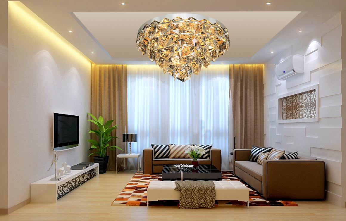 [Trả góp 0%] Đèn mâm ốp trần - pha lê trang trí VKT-NC-211A