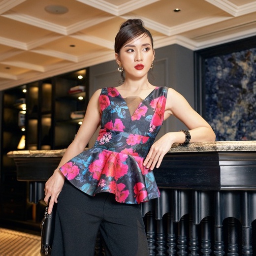 Voucher siêu sale 15% áo peplum sát nách heradg - sak21017