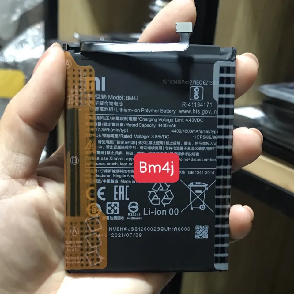 pin xiaomi Redmi note 8 pro mã BM4J (zin)