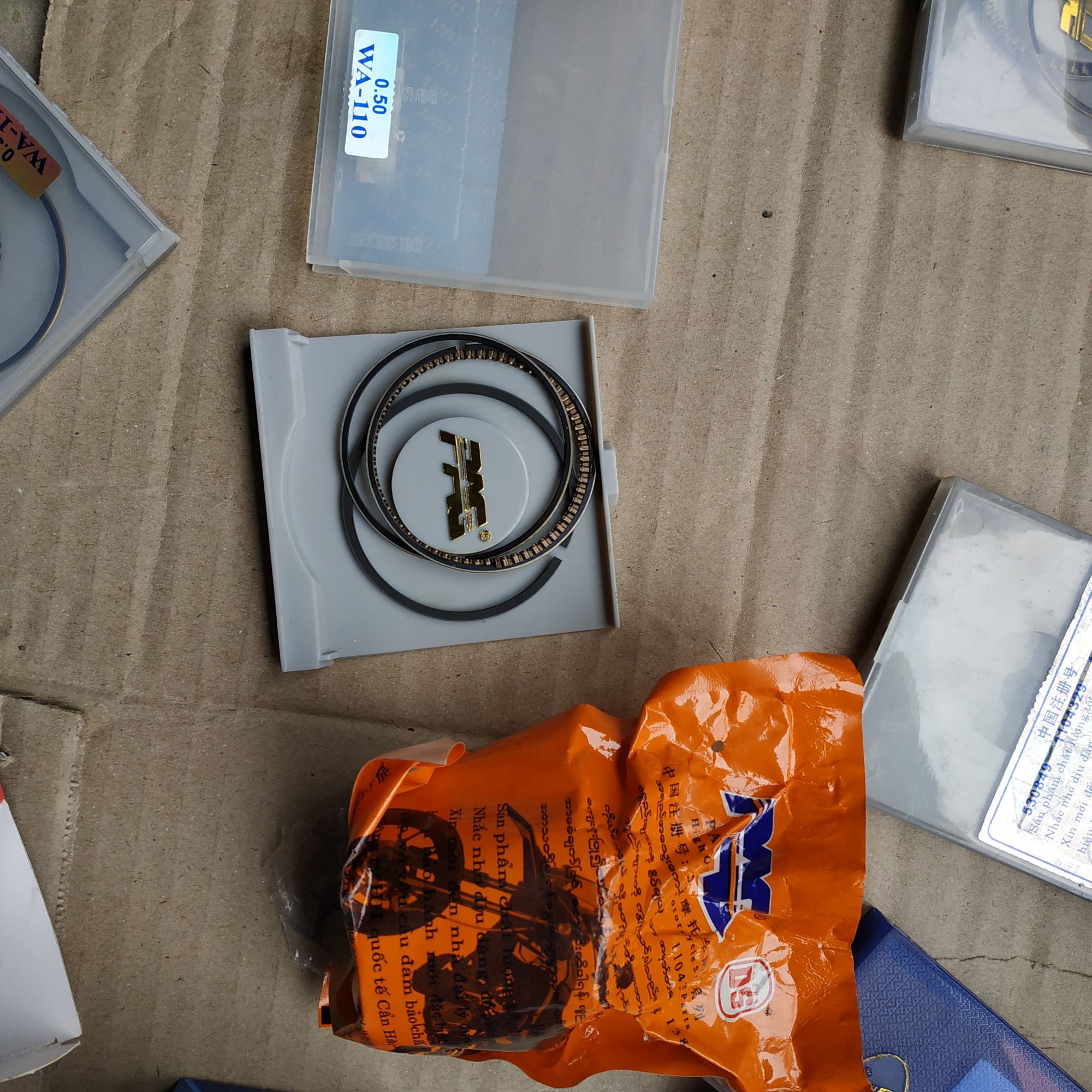 séc măng pistong hơi 110cc cos 1 2 3 PAG