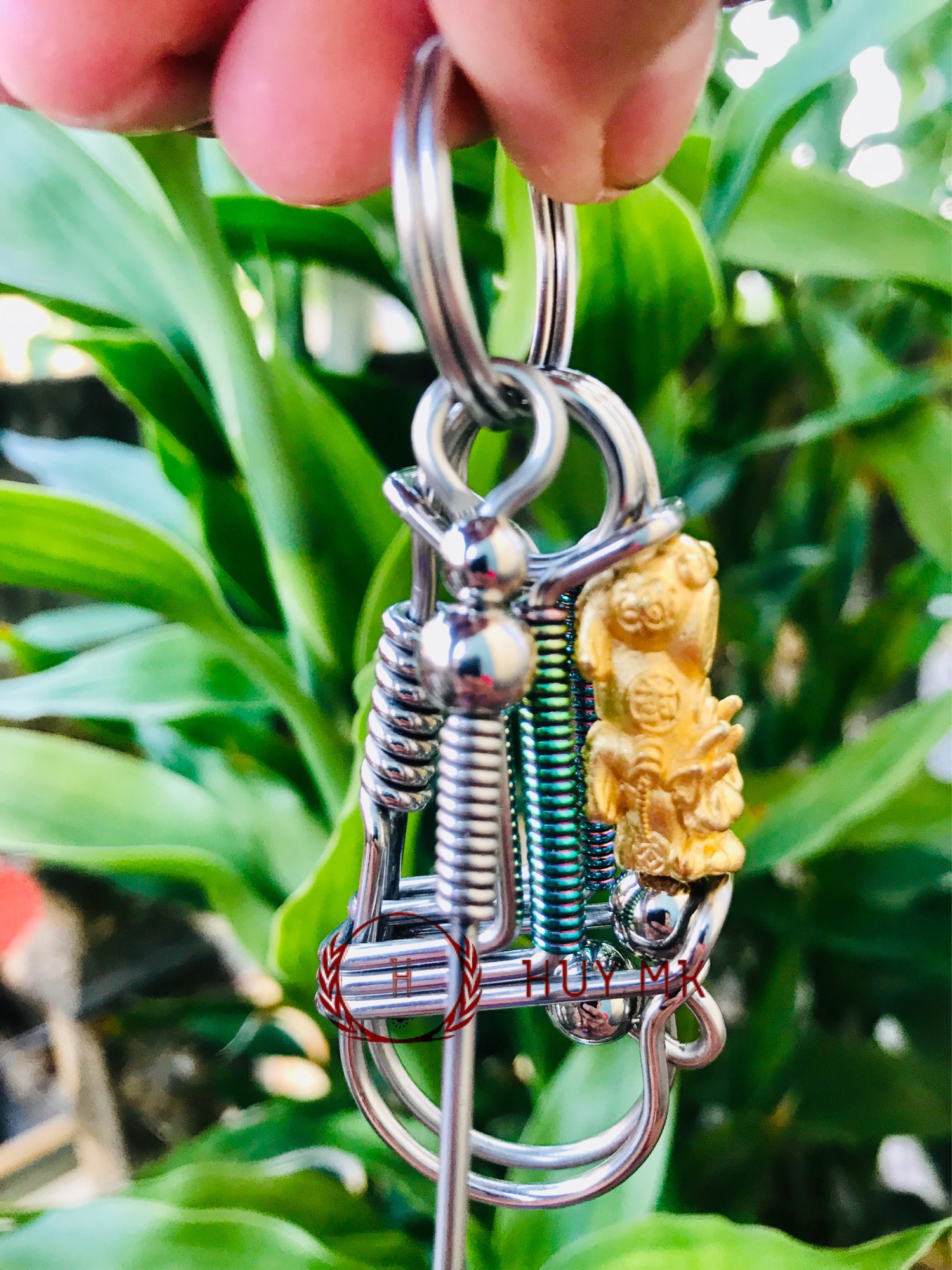 Móc khoá thủ công tỳ hưu cao cấp