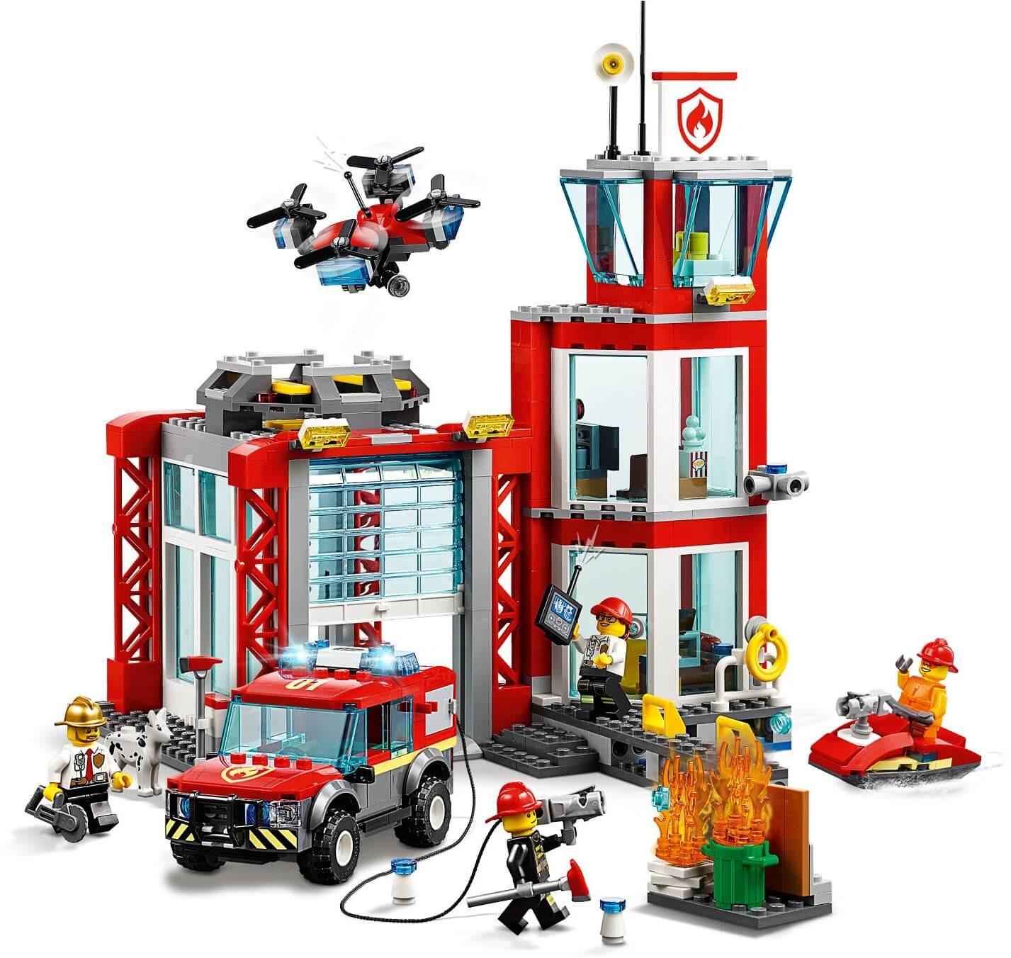 LEGO City 60215 - Trạm Cứu Hỏa (LEGO 60215 Fire Station)